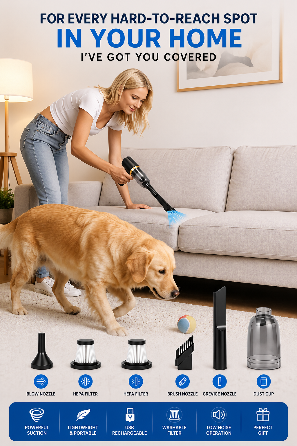 Car Handheld Vacuum Cleaner